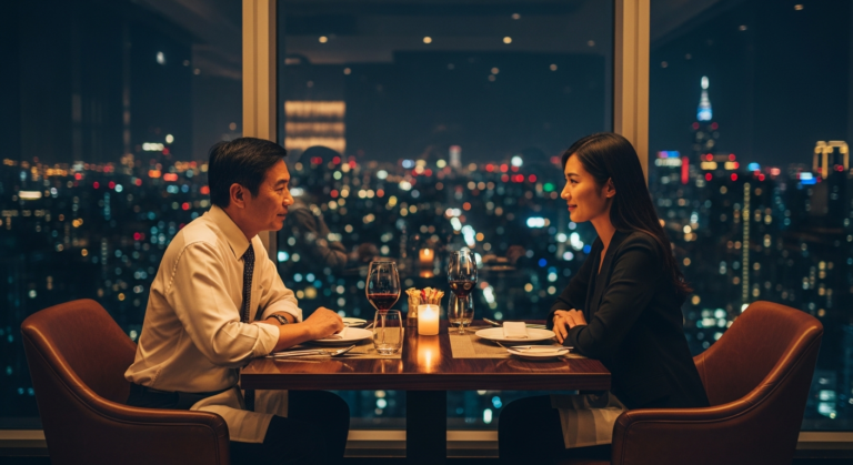 高端交友在台北如何開始？從夜景餐廳看成熟男女的質感陪伴